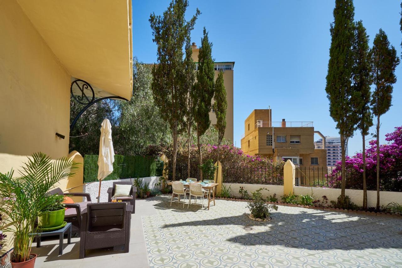 Villa Rosita Suites En Playa De La Malagueta Con Terraza Málaga Extérieur photo