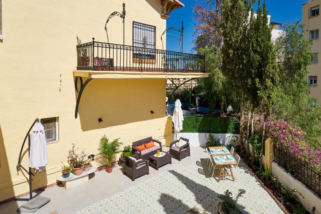Villa Rosita Suites En Playa De La Malagueta Con Terraza Málaga Extérieur photo