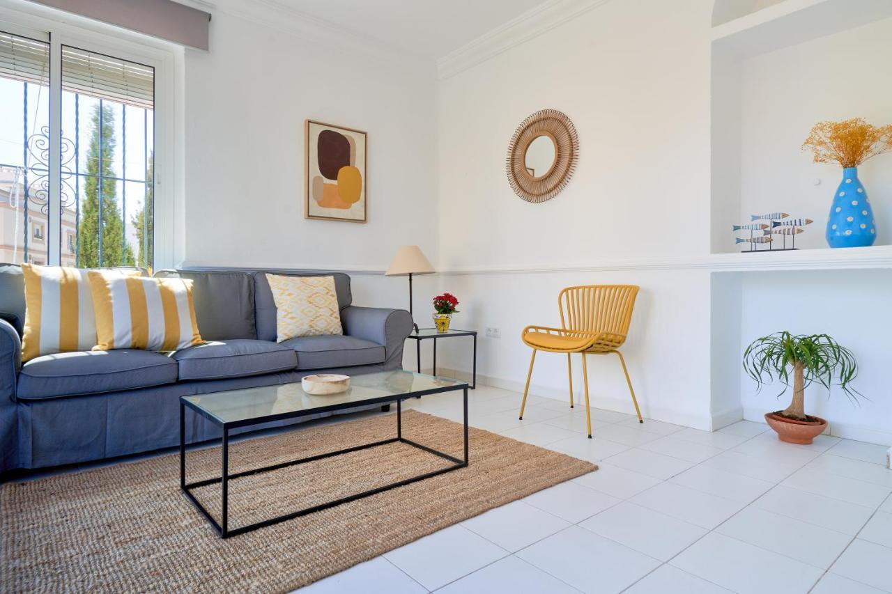 Villa Rosita Suites En Playa De La Malagueta Con Terraza Málaga Extérieur photo