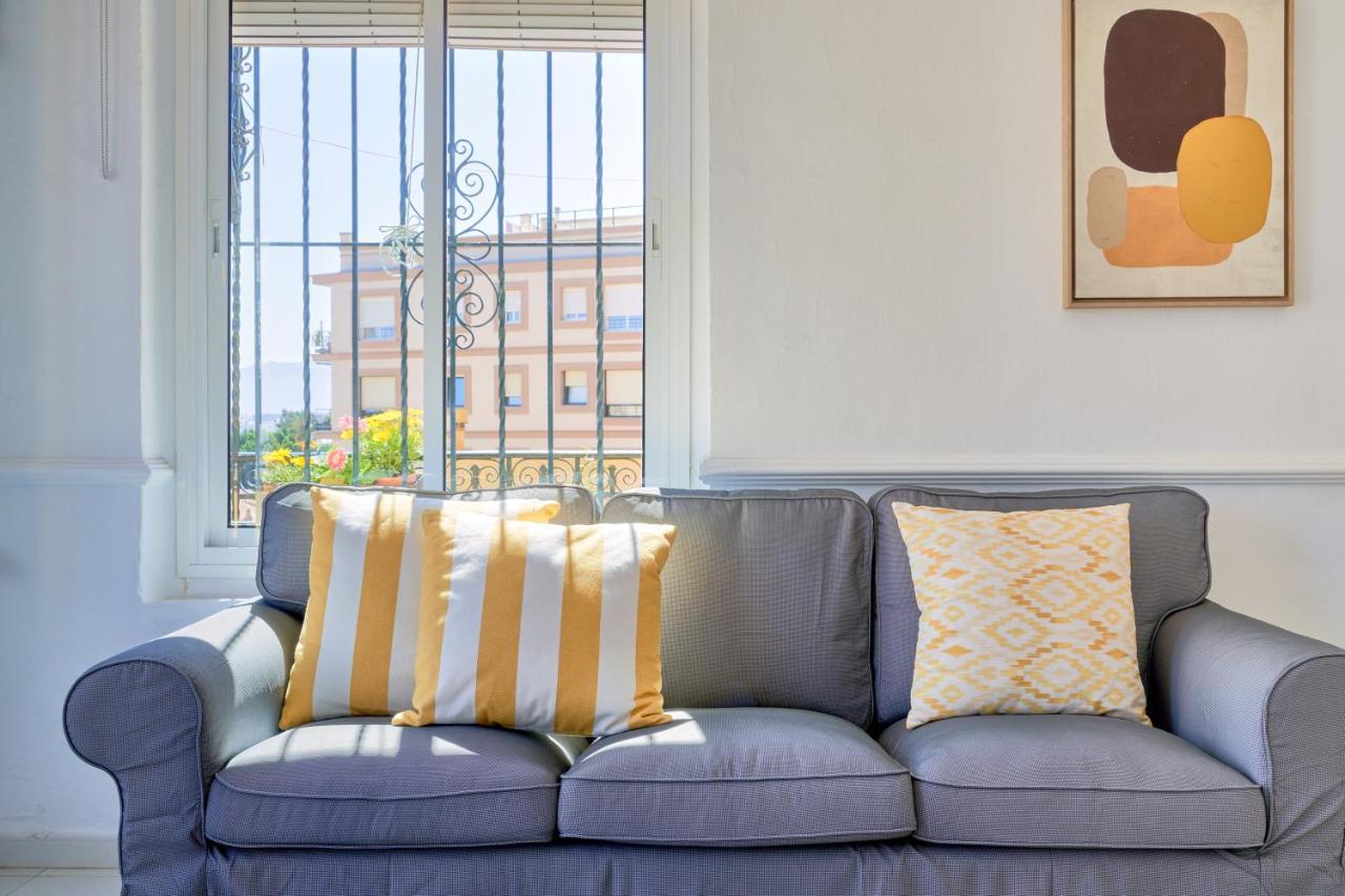 Villa Rosita Suites En Playa De La Malagueta Con Terraza Málaga Extérieur photo